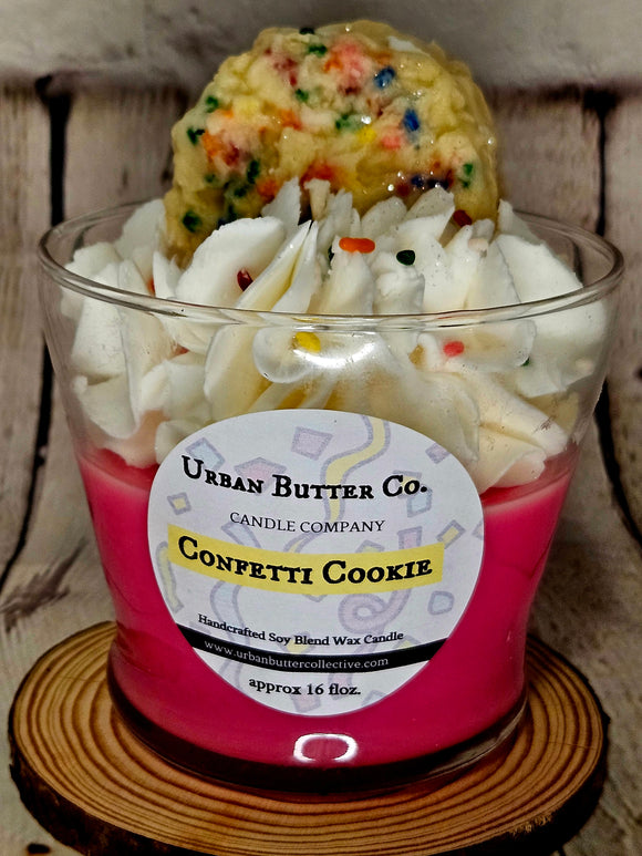 Confetti Cookie Candle